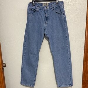 Wrangler Men's Relaxed Fit Light Blue Jeans